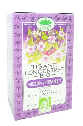 ROMON NATURE TISANE BIO REGULATION TRANSIT 20 SACHETS