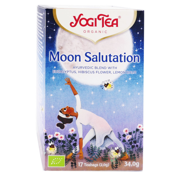 Yogi Tea Bio Moon Salutation Sachets D Infusion Bio Plantes