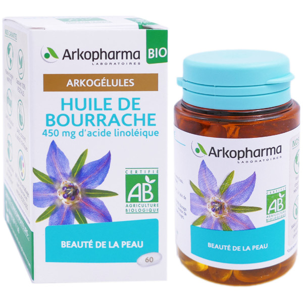 Arkopharma Huile De Bourrache Bio Gelules Compl Ments Alimentaires