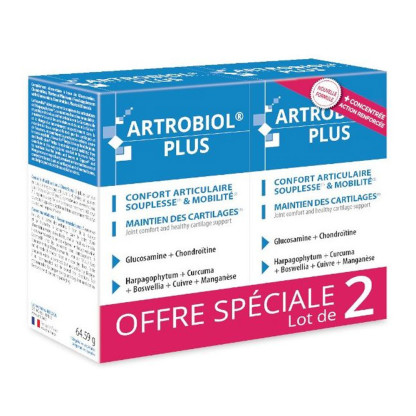 ARTROBIOL PLUS CONFORT ARTICULAIRE LOT DE 2X120 GELULES