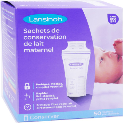 8 Sachet conservation lait maternel - Lansinoh