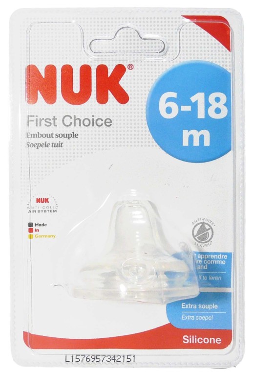 Tetine anti-colic - NUK First Choice - 6-18 mois