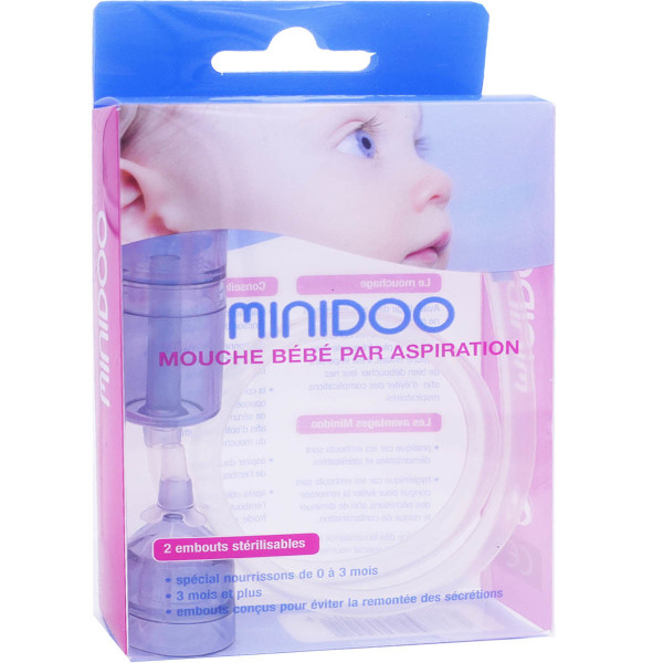 Minidoo Mouche Bebe 2 Embouts