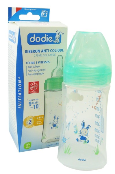 Dodie Biberon Anti Colique Initiation Debit 2 270ml Bebe Pharmashopdiscount Com