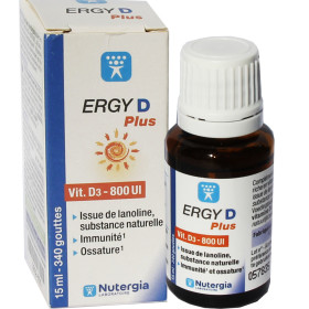 Nutergia Ergy D Plus Vit D Ui Ml Compl Ments Alimentaires Pharmashopdiscount Com