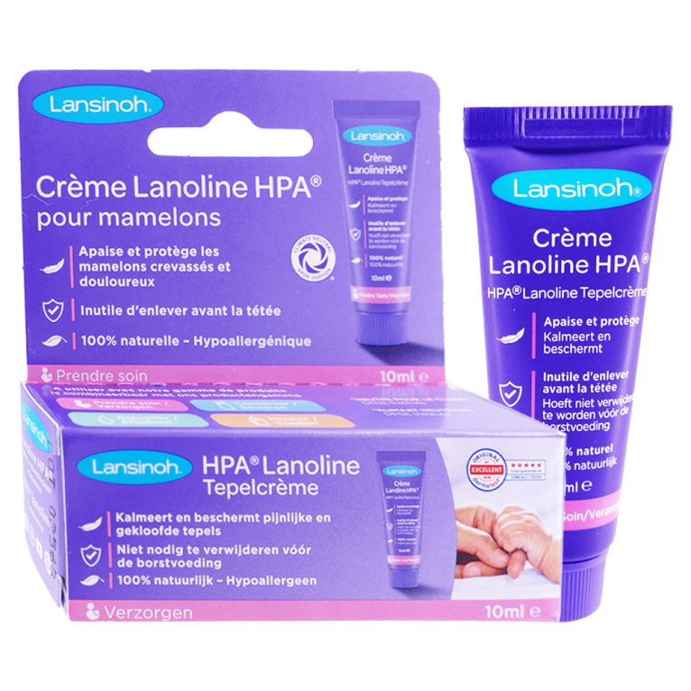 Lansinoh Crème Mamelons Lanoline – 40 ml – Santepara