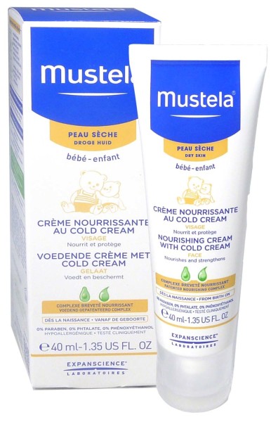 Mustela Creme Nourrissante Cold Cream 40ml