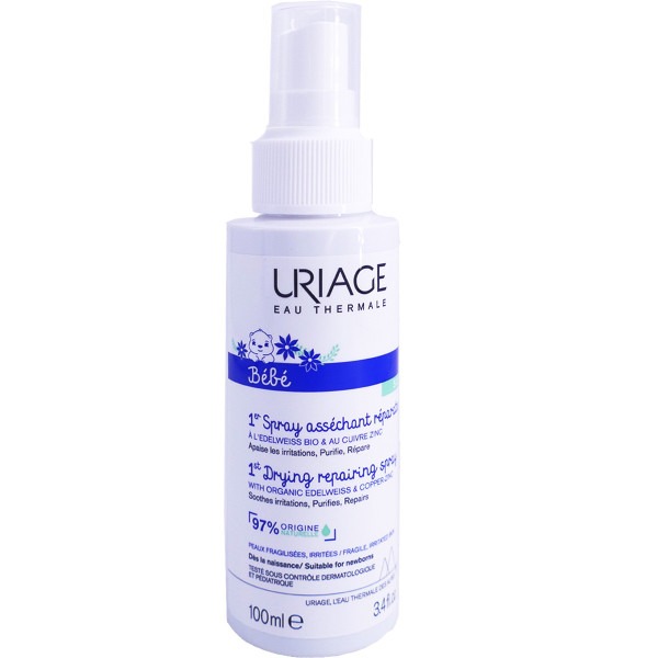 Uriage Bebe Soin 1er Spray Assechant Reparateur 100ml Beaute Pharmashopdiscount Com