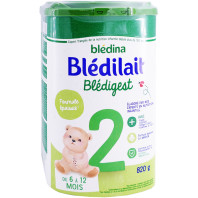 BLEDILAIT - Bledigest Lait en Poudre 1 Formule Epaisse - De 0 à 6 mois,  820g