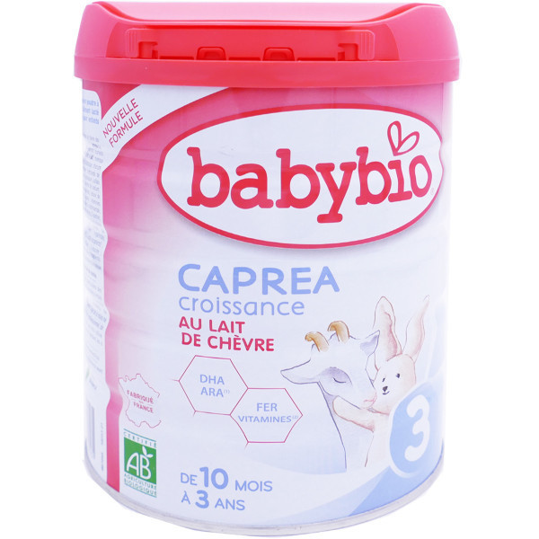 Babybio Caprea Croissance 3 Au Lait De Chèvre Dès 10 Mois Boîte