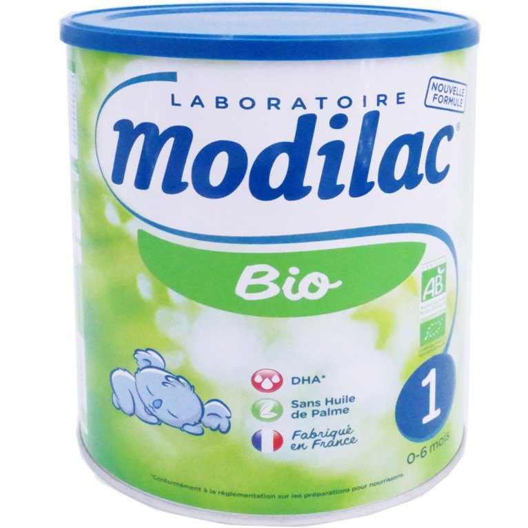 Lot de 6 boîtes de lait infantile Modilac doucea 1er âge 820g - Modilac