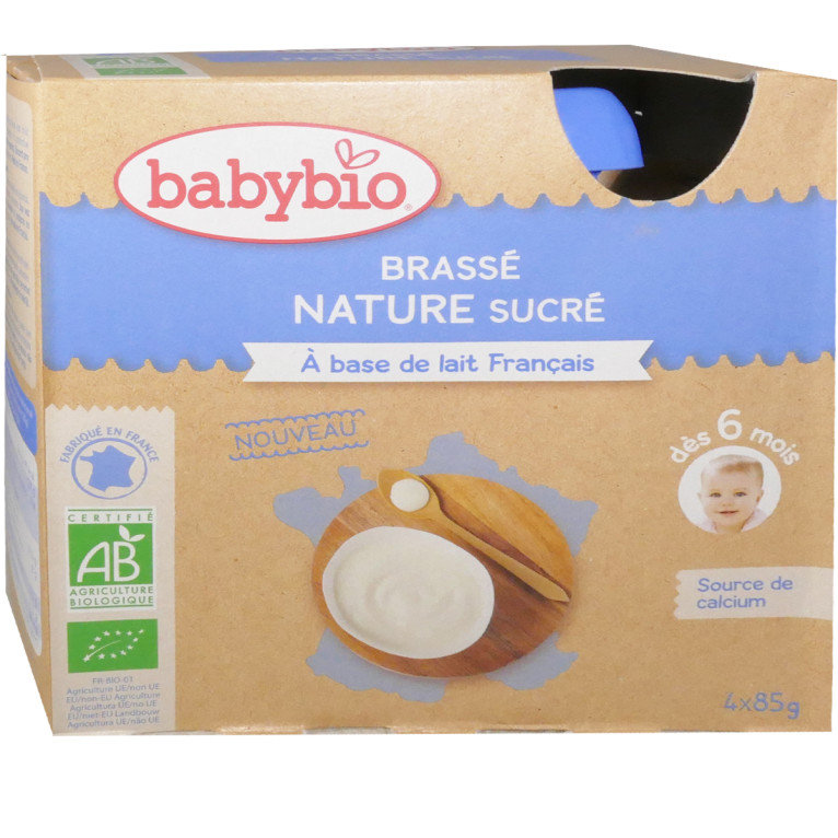 Babybio - Trois céréales nature dès 6 mois - Alimentation bébé