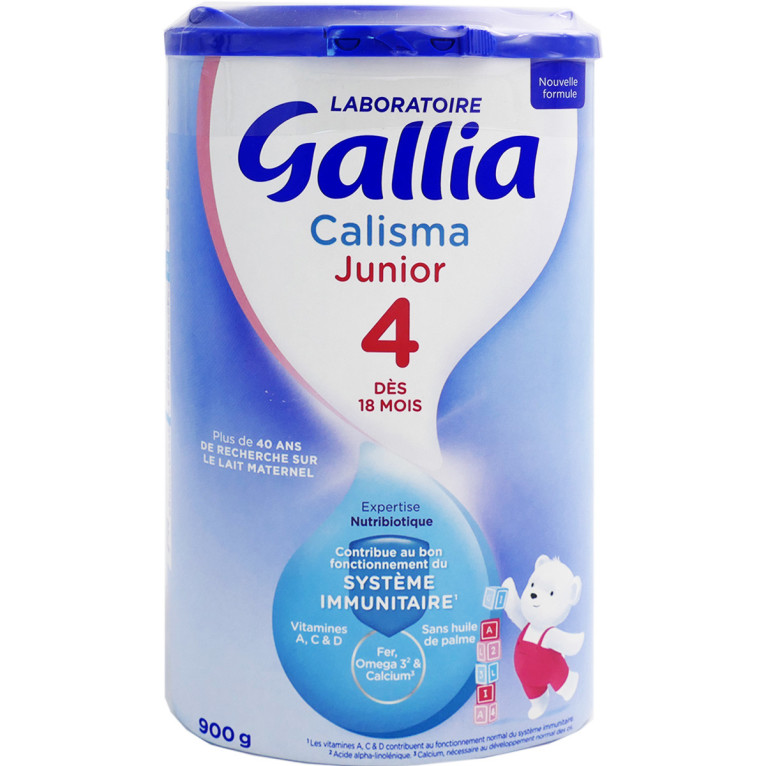 Gallia Calisma Junior 4th Age +18 Months 900 g : : Grocery