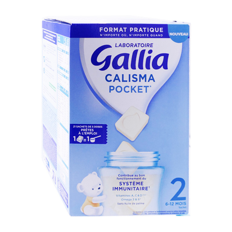 Gallia Calisma Lait de suite pour nourrisson 2ème âge 1,2 kg