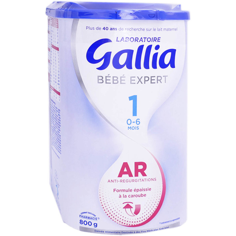 Gallia bébé expert 2 ar lait 6-12 mois anti-régurgitations 800g