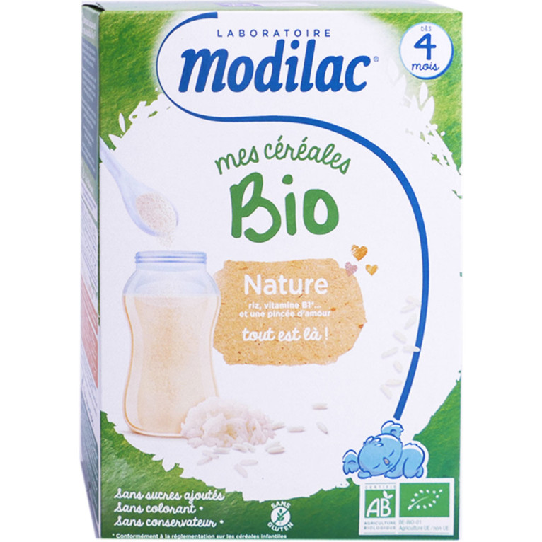 MODILAC CEREALES Farine sans gluten à partir de 4 mois B/300g Modilac  Modilac CEREALES
