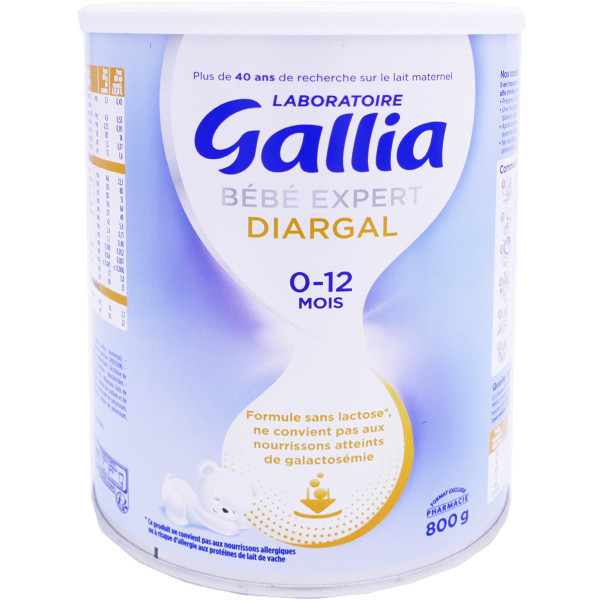 Gallia Bebe Expert Diargal 0 12 Mois 800g