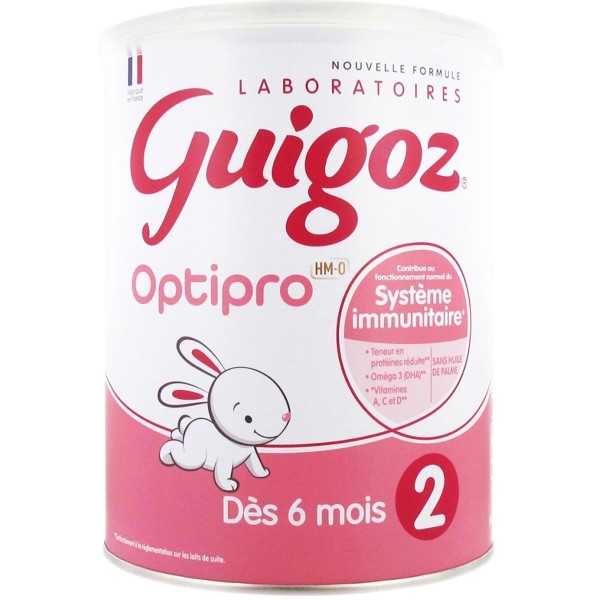 Guigoz Lait 2eme Age Optipro 800g