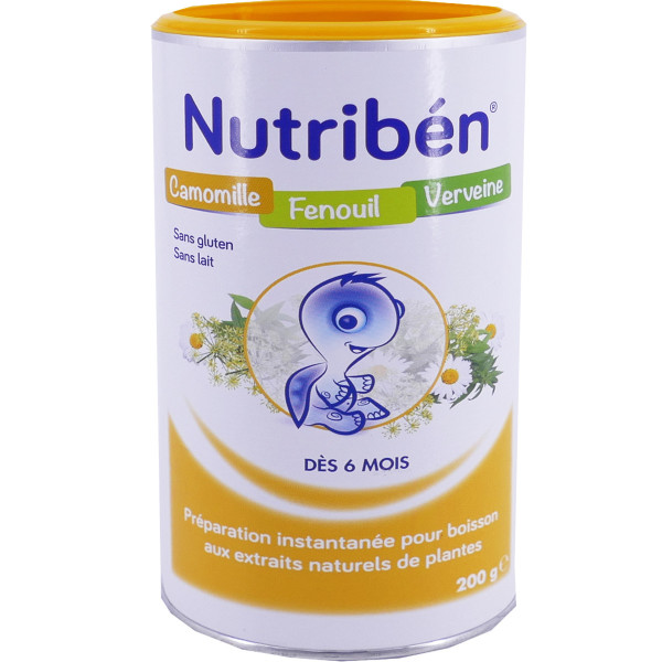 Nsfp Nutriben Preparation Camomille Fenouil Verveine 0g