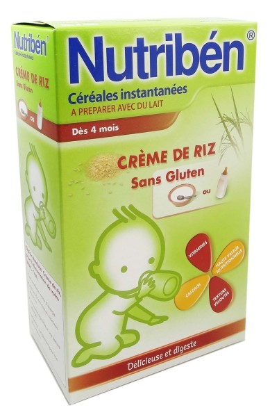 Nutriben Cereales Creme De Riz Sans Gluten 300g