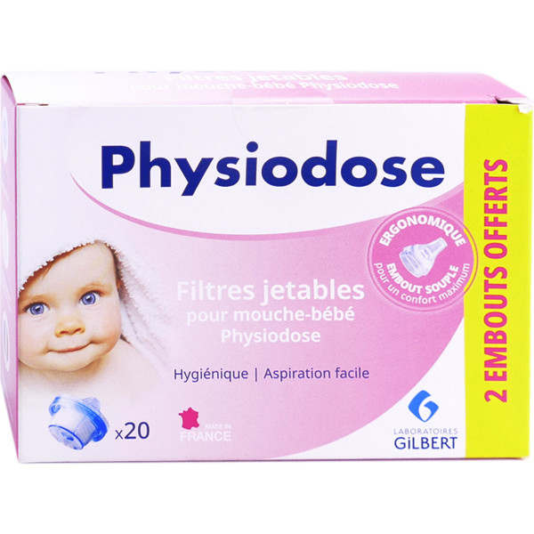 Physiodose Filtres Jetables Embouts