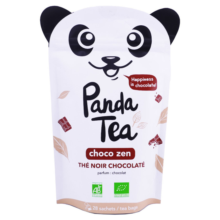 Panda Tea Iced Tea Detox Pêche BIO - 4 sachets - Pharmacie en