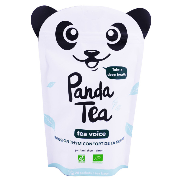Panda Tea - Green Energy - Thé Vert Energisant - BIO - 28 sachets