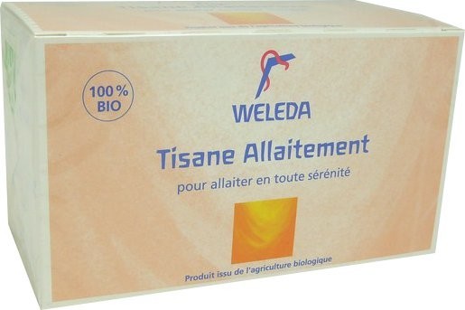 Tisane allaitement fenouil & verveine BIO Weleda 20 sachets