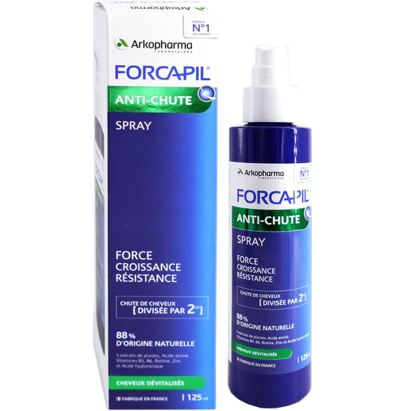 ARKOPHARMA FORCAPIL ANTICHUTE SPRAY 125ML  Bio & plantes