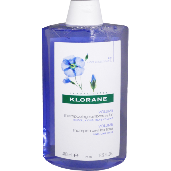 Klorane volume shampooing 400 ml cheveux fins