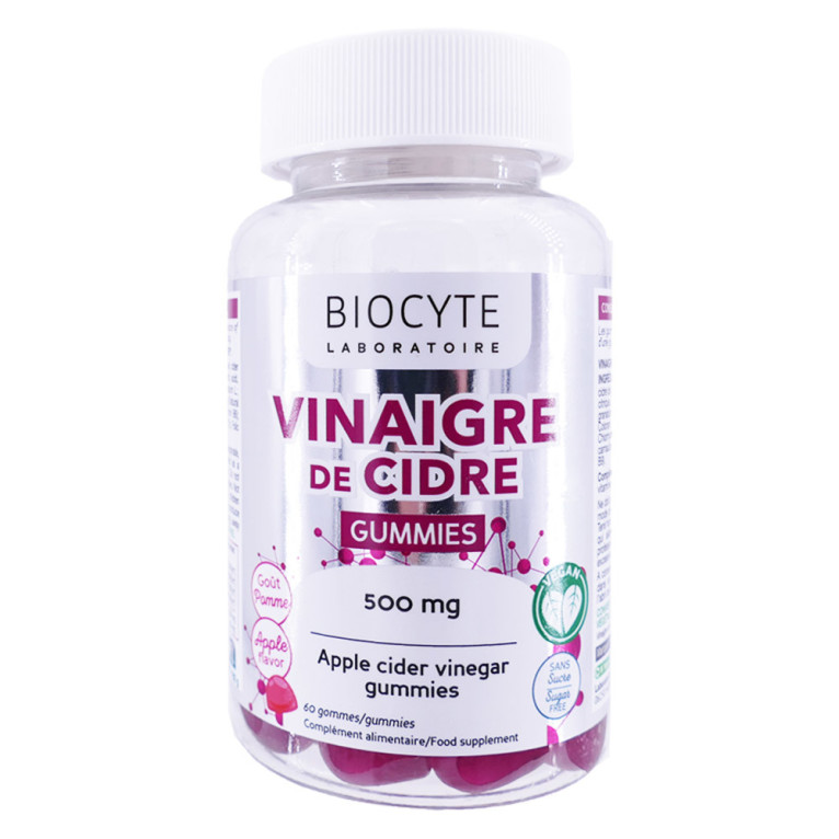 Biocyte Vinaigre de Cidre Gummies - 60 gummies