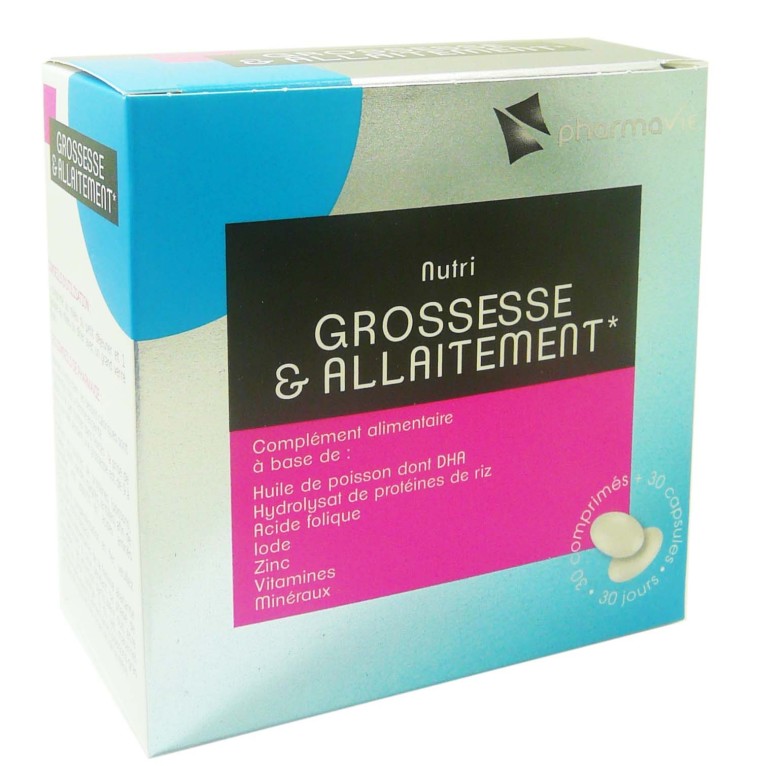 PharmaVie - Grossesse & Allaitement (30 comprimés)