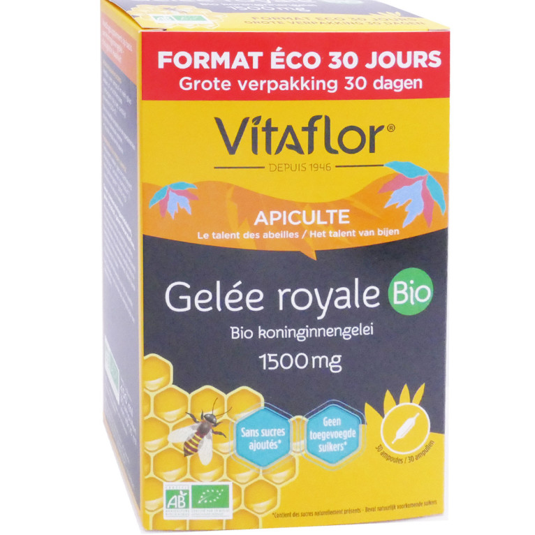ProRoyal - Ampoules de Gelée Royale Bio 1500 mg - Phytoceutic