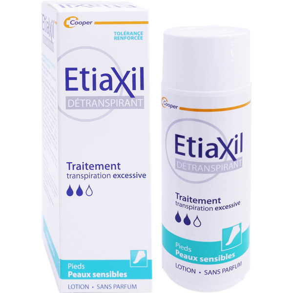 ETIAXIL DETRANSPIRANT PIEDS PEAUX SENSIBLES 100ML - Visage et corps ...