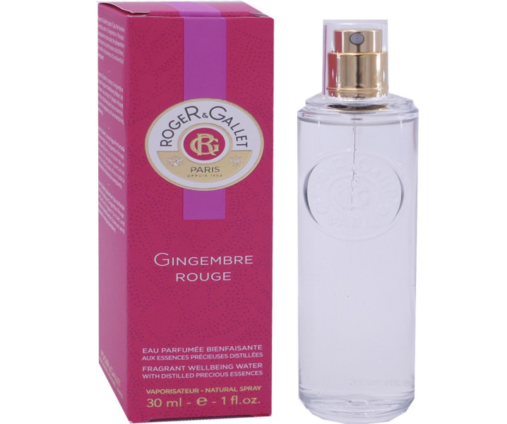 eau parfumée roger gallet gingembre rouge