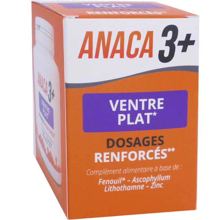 Anaca 3 Ventre Plat 60 gélules : Tous les Produits Anaca 3 Ventre