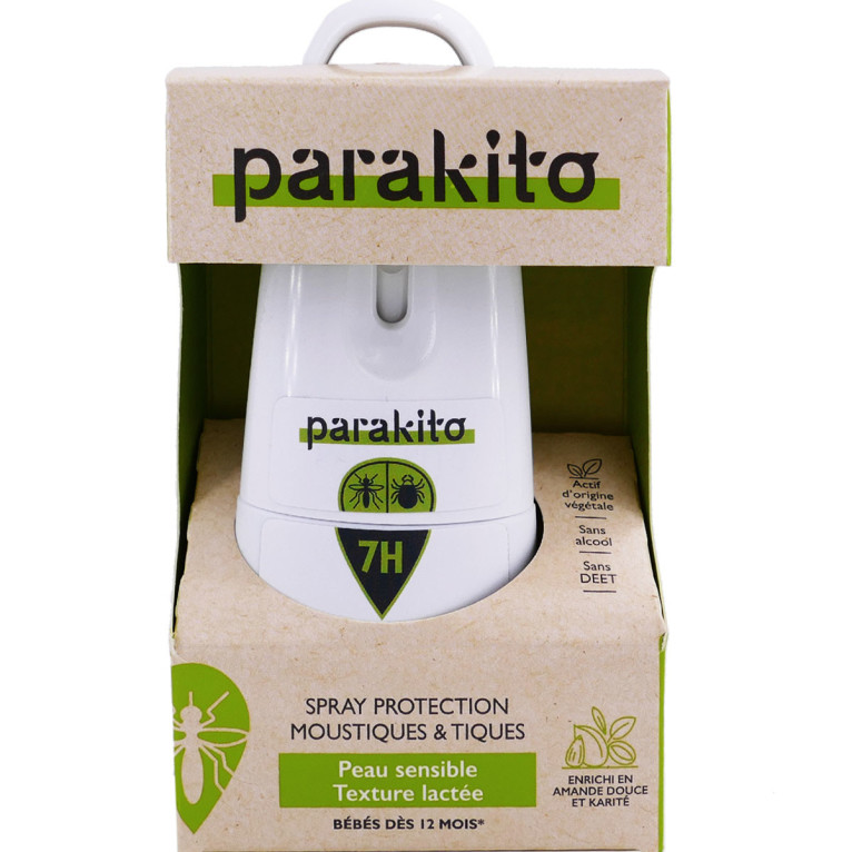Parasidose Spray anti-moustiques et tiques actif d'origine végétale 100ml