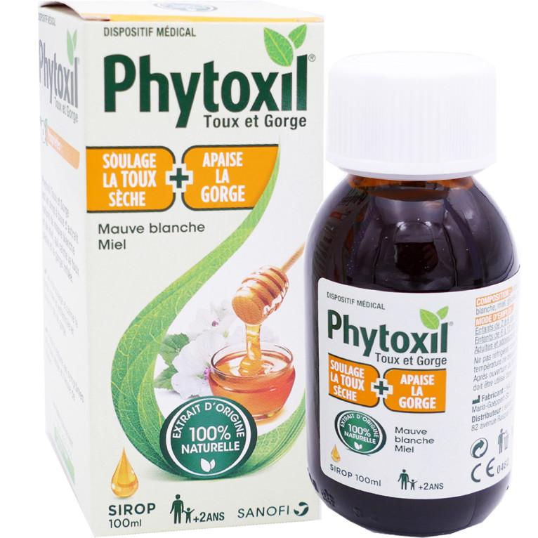 Sanofi Phytoxil Sirop Toux Sans Sucre - 120 ml
