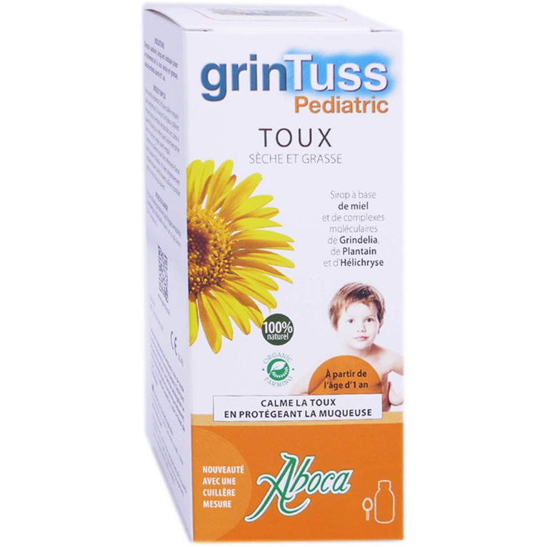 Aboca GrinTuss Pediatric Syrup for Children 210g