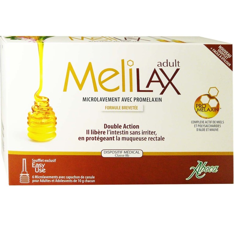 ABOCA MELILAX MICROLAVEMENT 6 X 10 GRAM