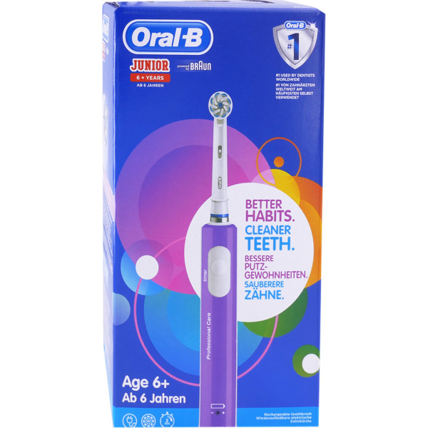 ORAL B JUNIOR BROSSE A DENT RECHARGEABLE 6 ANS+ - Parapharmacie ...