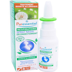 Respiratoire spray nasal Bio - 15ml - Puressentiel - Nez et gorge