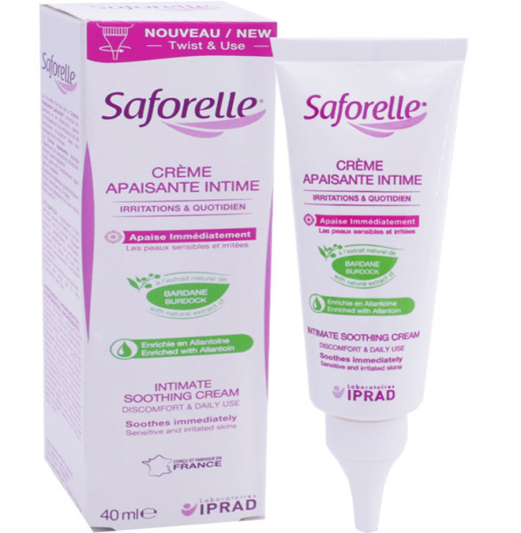 Saforelle Crème Intime Apaisante 40 ml 【OFFRE EN LIGNE】