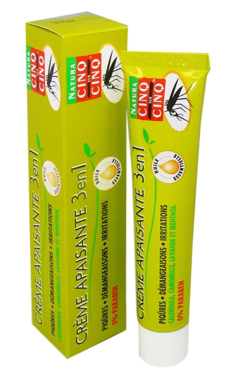 Cinq Sur Cinq Tropic Lotion Anti-Moustiques 75ml + Crème Apaisante