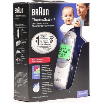 Thermomètre auriculaire infrarouge Thermoscan 3 BRAUN, Vente en ligne de  Soin bébé