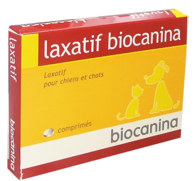 Nsfp Biocanina Laxatif Pour Chiens Et Chats 30 Comprimes