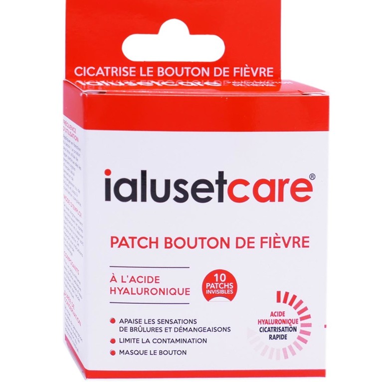IalusetCare Patch Bouton de Fièvre 10 Patchs - Paraphamadirect