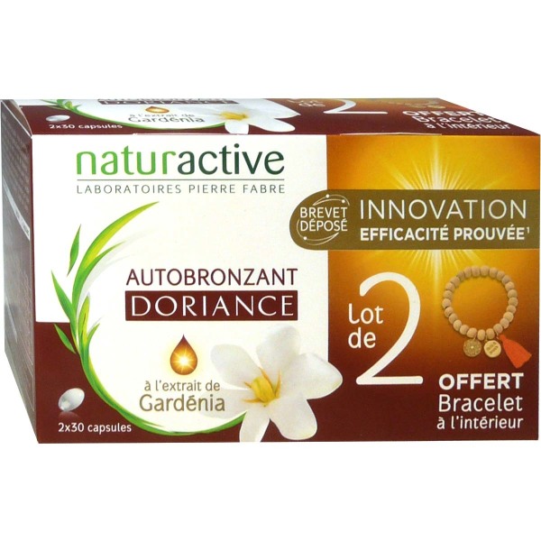 Naturactive doriance autobronzant lot de 2x30 capsules